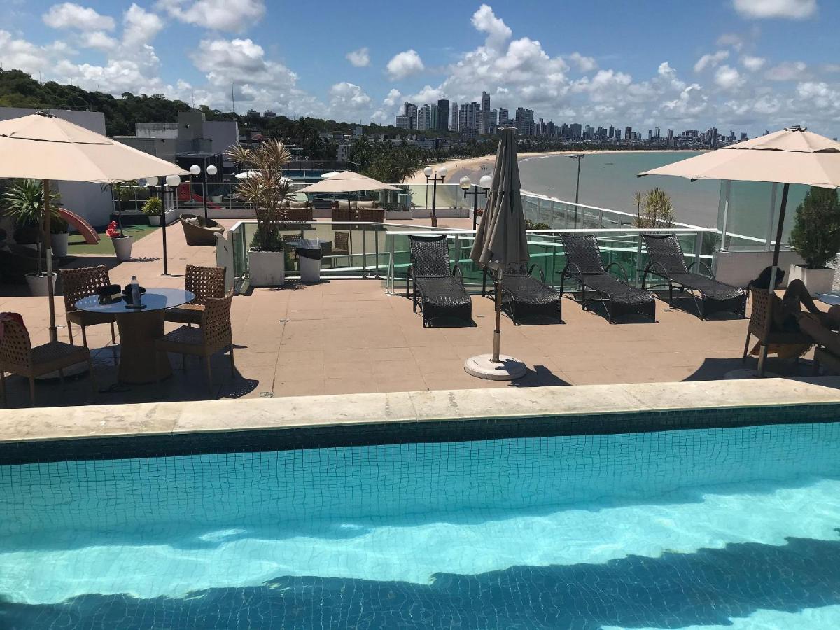 João PessoaBela Hospedagem - #Blue Sunset 501 - Conforto A Beira Mar De Cabo Branco公寓 外观 照片